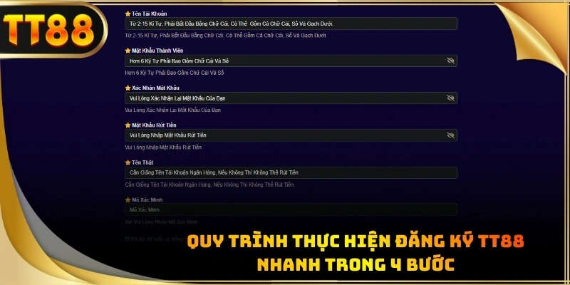 Thao tác đơn giản giúp bạn sở hữu tài khoản cá cược nhanh chỉ sau vài phút