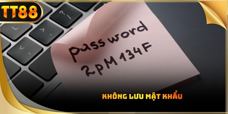 Hạn chế sử dụng tính năng tự động lưu thông tin trên trình duyệt công cộng